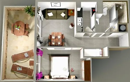 Kalliste Golfe D Ajaccio מלון דירות פורטיסיו