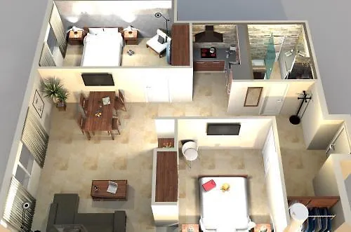 מלון דירות Kalliste Golfe D Ajaccio 4*